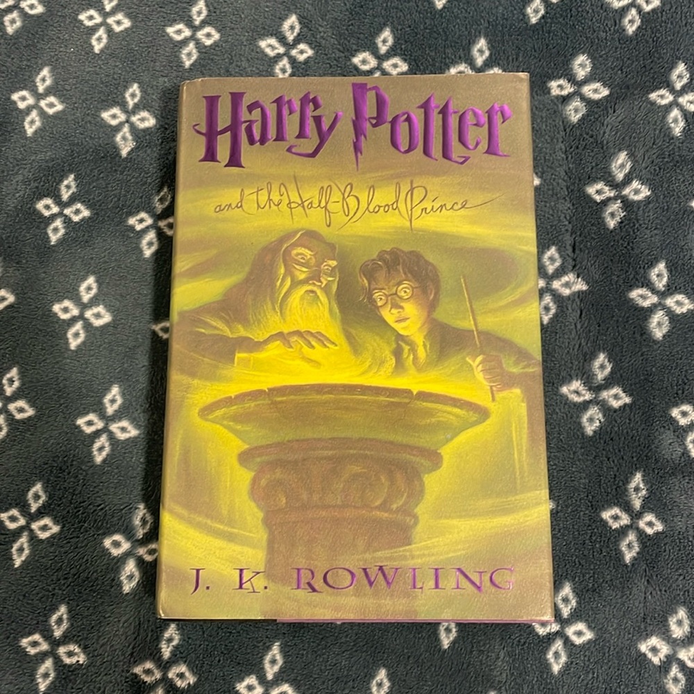HARRY POTTER AND THE HALF BLOOD PRINCE HARDCOVER BOOK FIRST EDITION MISPRINT*